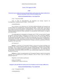 Jueves, 18 de agosto de 2005 PCM Autorizan a procuradora iniciar acciones  judiciales contra presuntos responsables de la comisi