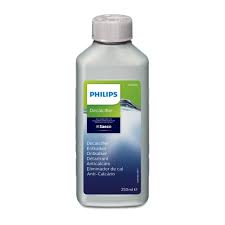 While it's an effective and cheap cleaning agent, it can also make your coffee taste like it was brewed in a pickle factory. Philips Espresso Machine Descaler 250ml Yuppiechef