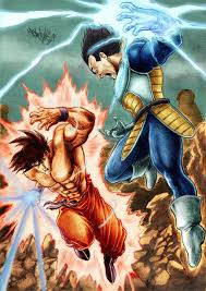 This episode first aired in japan on december 13, 1989. Maxwell Duarte Goku Vs Vegeta Of Dragon Ball Z