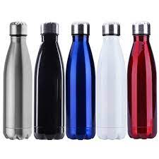 Your business logo looks great on these stylish water bottles! Promotional Chilly Insulated Stainless Steel Bottle 500ml Insulated Travel Mugs Bottles Promobrand Promotional Merchandise Swag London Uk Promotional Branded Merchandise Promotional Branded Products L Promotional Items L Corporate
