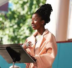 Amanda gorman, the inaugural poet whose words and cheek highlight put a tear in the nation's eye, will do it again at next week's super bowl. Wwgvhpi9kf5krm