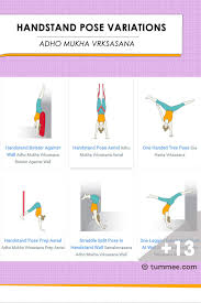 Adho Mukha Vrksasana Variations 22 Variations Of Adho Mukha Vrksasana Tummee Com Pilates Reformer Exercises Handstand Yoga Poses