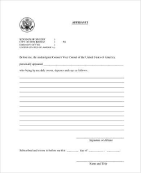 Free affidavit examples and affidavit forms. Free 20 Sample Blank Affidavit Forms In Pdf Ms Word Excel