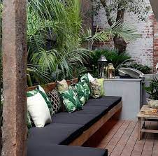 Cool 20 Adorable Small Decked Garden Ideas More At Http Trendecora Com 2018 07 29 20 Adorable Outdoor Seating Areas Small Backyard Landscaping Deck Garden