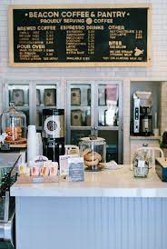 The small coffeehouse in san francisco gets its inspiration from the bibliotheque mazarine, the first public library in france and is a symbol of french democracy, culture and taste. Retail Therapy Beacon Coffee Pantry Apartment34 Coffee Shops Interior Coffee Shop Decor Coffee