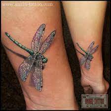 Dragon is a fantasy icon and have been found in so many civilization. Arm Realistic Dragonfly 3d Tattoo By Anabi Tattoo