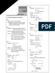 Nilai kemiringan garis singgung pada kurva. Kunci Jawaban Bab 3 Math Sukino Sma Xi Ipa Semester 2