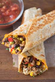 Crispy Southwest Wrap Recipe Recipes Wrap Recipes Food