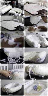 Description On How To Make Your Own Babynest In 2020 Baby Sewing Diy Baby Stuff New Baby Products