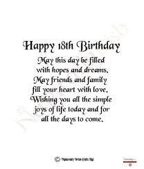 Happy 18th Birthday Emotional Birthday Paragraph For Cousin 1914 873807 Happy 18th Birthday 8x6 Verse Photo Frame Jpg 600 700 Happy 18th Birthday Quotes 18th Birthday Quotes Funny Birthday Girl Quotes