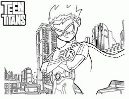 Coloring page prismacolor paint markers | kimmi the clown. Teen Titans Coloring Pages Best Coloring Pages For Kids