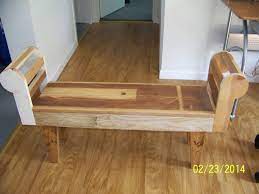 This Is The Frame For A Rolled Arm Bench That I Designed And My Dad Helped Me Build It It Is Made From All Scrap Material Diy Furniture Home Decor Diy