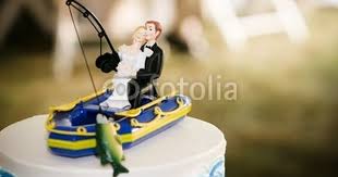 Pin By Sandy Sheme On Wedding Cakes Fishing Wedding Cake Toppers Wedding Cake Toppers Fishing Wedding Cakes