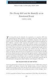 An illustration of two cells of a film strip. Pdf The Diving Bell And The Butterfly As An Emotional Event