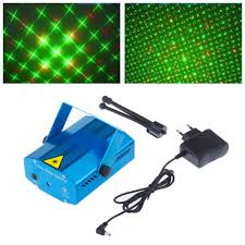 Mini Stage Laser Light Night Stroboflash Starry Sky Club Bar Projector Dj Disco Ktv Lighting Us Plug Blue Lightake Mobile