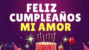 Déjame que te engría y te demuestre cuándo significas para feliz cumpleaños, linda, hoy aparte del regalo que te tengo preparado también te regalaré mi amor incondicional. Video Mensajes Feliz Cumpleanos Amor Hombre Youtube