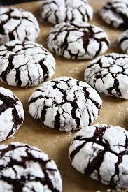 Chocolate Crinkle Cookies Chocolate Crinkle Cookies Desserts Fudgy Chocolate