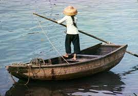 Gambar Sampan Alat Transportasi Air Tradisional Perahu Sampan Perahu Lautan