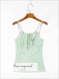 Affordable and search from millions of royalty free images vintage seamless pattern in colorful small pretty flowers. Sun Imperial Women Green Vintage Floral Print Tank Top Cami Strap Slim Cut Sun Imperial