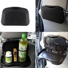 Automobile Folding Dining Table Attachable Foldable Back Car Seat Drink Holder Food Tray Collapsible Pallet Car Cup Holder Drinks Tray Pallet Furniture Outdoor