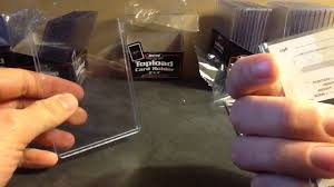 They come in packs of 25. Quick Top Loader Tutorial By Request Youtube