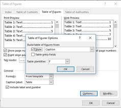 All you need to know is what you need to print, label size, and how many labels you want to create and print. Two Ways To Generate A List Of Tables In A Word Document Techrepublic