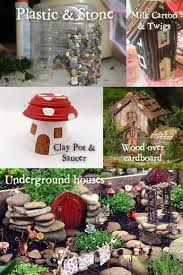 Fairy Garden Houses And How To Make Them Miniaturegardens Diy Feengarten Feengarten Mini Garten