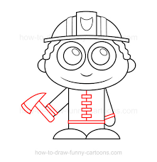 How to draw anime sun hat step by step. How To Draw A Firefighter