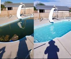 Opened in september 2019, this facility is equipped with a 25' x 65' indoor salt water & uv controlled pool heated to a comfortable 88 degrees. Green To Clean Pool Services In Yucca Valley Ca Hi Desert Pools Spa Service