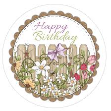 Make your own printable cake toppers for topping birthday cakes! Diy Birthday Party Printable Cupcake Topper Stickers