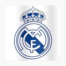 In 2001, real madrid ended their contract with teka and for one season and used the realmadrid.com logo to promote the club's website. Real Madrid Logo Posters Redbubble