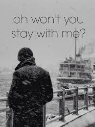 Birdy Let It All Go Lyrics Meaning Sam Smith Stay With Me Oh Wont You Stay With Me Cause You Re All I Need This Ain T Love It S Clear To See But Darling S Relationship Goals Music