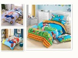 Set includes 1 flat sheet, 1 fitted sheet and 1 pillowcase and are the perfect compliment to the comforter. Bedding Super Mario Bros Bedding Set Duvet Cover Flat Sheet Pillow Case Twin Size 3pcs Home Garden Ohioeyecareconsultants Com