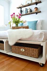 To view more information about the bed itself, or to purchase a finished bed from us directly, please see. Building A Diy Platform Bed With Tons Of Storage And Wheels
