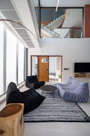 Sena House In Bangkok Features A Giant Glass Wall Glass Wall Design Latest Living Room Designs Interior Design