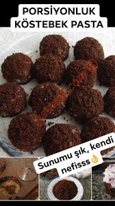 Porsiyonluk Sik Sunumuyla Cok Pratik Bir Tatli Mini Kostebek Pastalar Pastalar Yemek Tarifleri Yemek