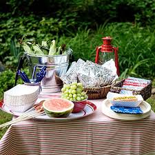 This is a great idea for a camping trip or even an outing in the great outdoors with friends. Martie Knows Parties Backyard Campout Party Myrecipes