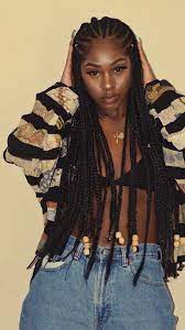 Pin By Naa On She Pretty Though Hair Styles Natural Hair Styles Box Braids Hairstyles