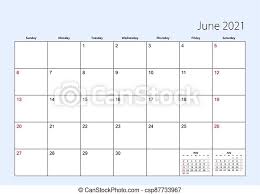 Date d'aujourd'hui , date du jour en français, anglais, allemand ou espagnol, numéro de semaine en cours 31, semaine paire/impaire Mur Debuts Langue Anglaise 2021 Semaine Juin Planificateur Calendrier Sunday Mur Template Vecteur Debuts Canstock