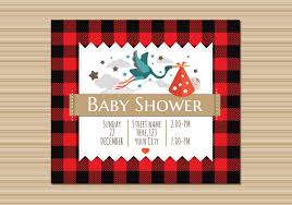 Maybe you would like to learn more about one of these? Buffalo Plaid Baby Shower Invitation 256801 Vector Art At Vecteezy