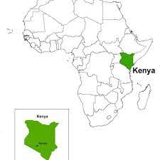 The satellite view and map below is showing the republic of kenya. Map Of Africa Showing Kenya And Nairobi Source Openstreetmap Download Scientific Diagram