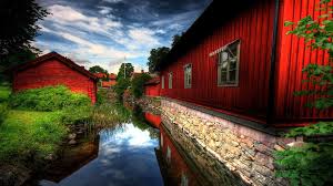 100 viewssea, water stream, splash, rocks, clouds, dusk. All Time Top Wallpapers