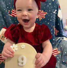 How is this happening? Time seems to be flying by so quickly! I remember  laying in that hospital bed and just praying for Christmas' to come with  healthy babies and here we