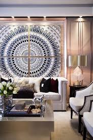 The Proportion Of The Wall Art To The Room Is Very Large Living Room Interior House Interior Living Room Designs