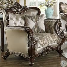 One sofa, plus four chairs. Constantine Cherry Living Room Set In 2021 Living Room Sets Luxury Furniture Sofa New Classic Furniture