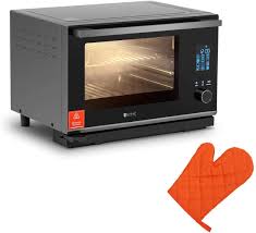 Maybe you would like to learn more about one of these? Royal Catering Steam Oven Combi Steamer Combi Steam Oven Steam Convection Oven 25l 2100w Silver Rc Soq3 40 220 C Timer 0 180 Min Coated Steel Housing Baking Sheet Oven Rack Foodwrite