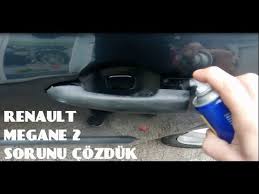 Megane 2 Takili Kalan Kapi Mandali Ve Cozumu Youtube