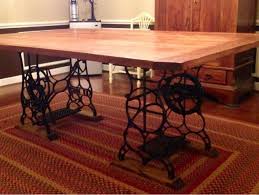 Building A Phamily Of Phour The Beast From The East Sewing Table Sewing Machine Tables Antique Sewing Machines