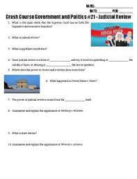 Pdf | this briefing provides an introduction to judicial review in scotland. Branches Of Government Marbury V Madison Worksheets Teaching Resources Tpt