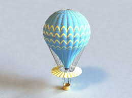 Hot Air Balloon 3d Model Air Balloon Balloon Modelling Balloons